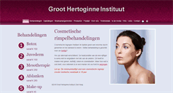 Desktop Screenshot of ghinstituut.nl